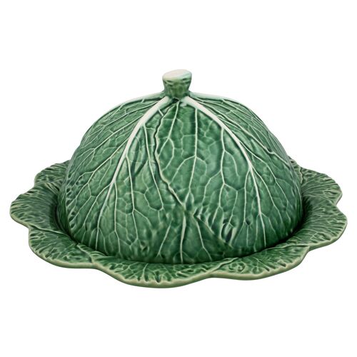 Cabbage Cheese Tray with Lid, Green~P76964999